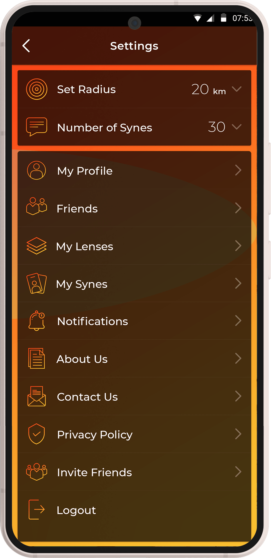 Augmented Reality Social Application