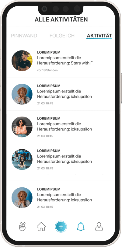 Social Photo & Video Challenge App