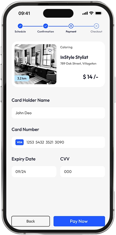 On-Demand Spa and Salon Booking App