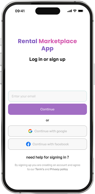 On-Demand Rental Marketplace App Development
