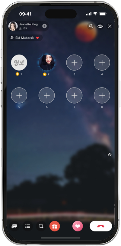 Live Streaming and Video Chat App in Social Entertainment