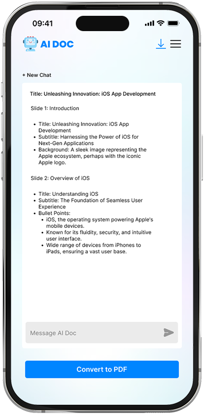 AI PDF Creator: Simplifying Document Creation