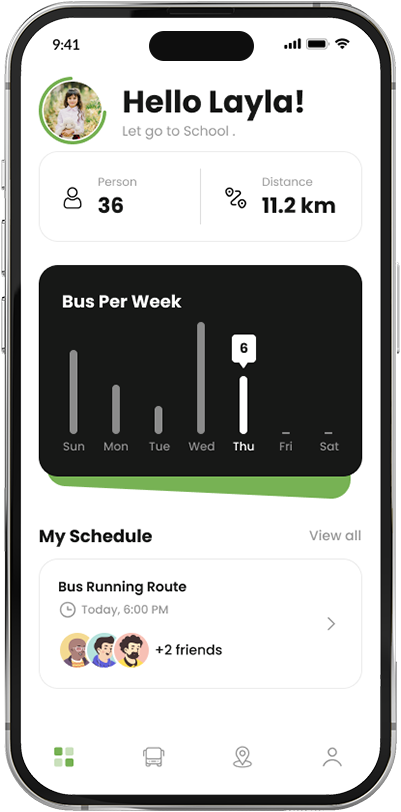 Revolutionizing School Transport with a Custom Bus Tracker App