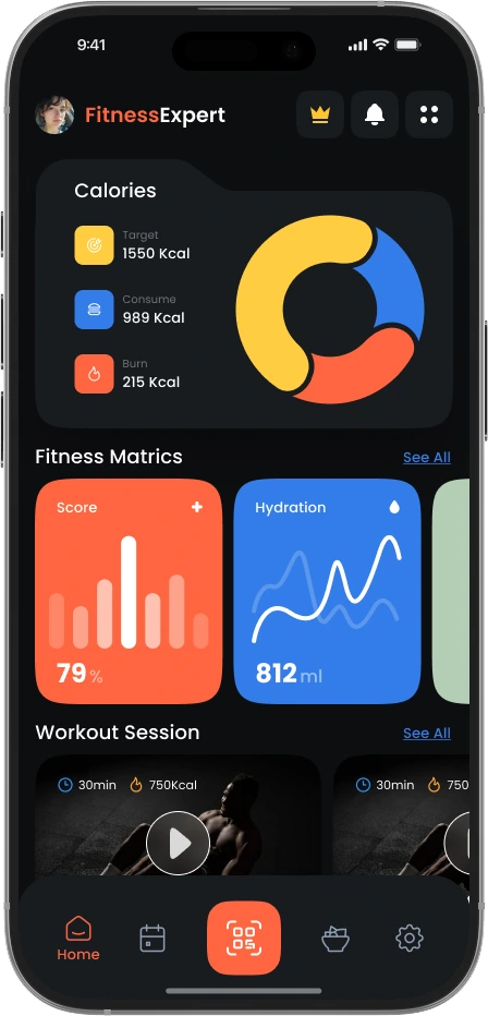AI-Based White Label Fitness And Nutrition App