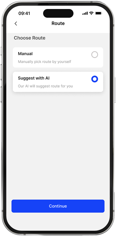 AI-Powered Delivery Route Planner App