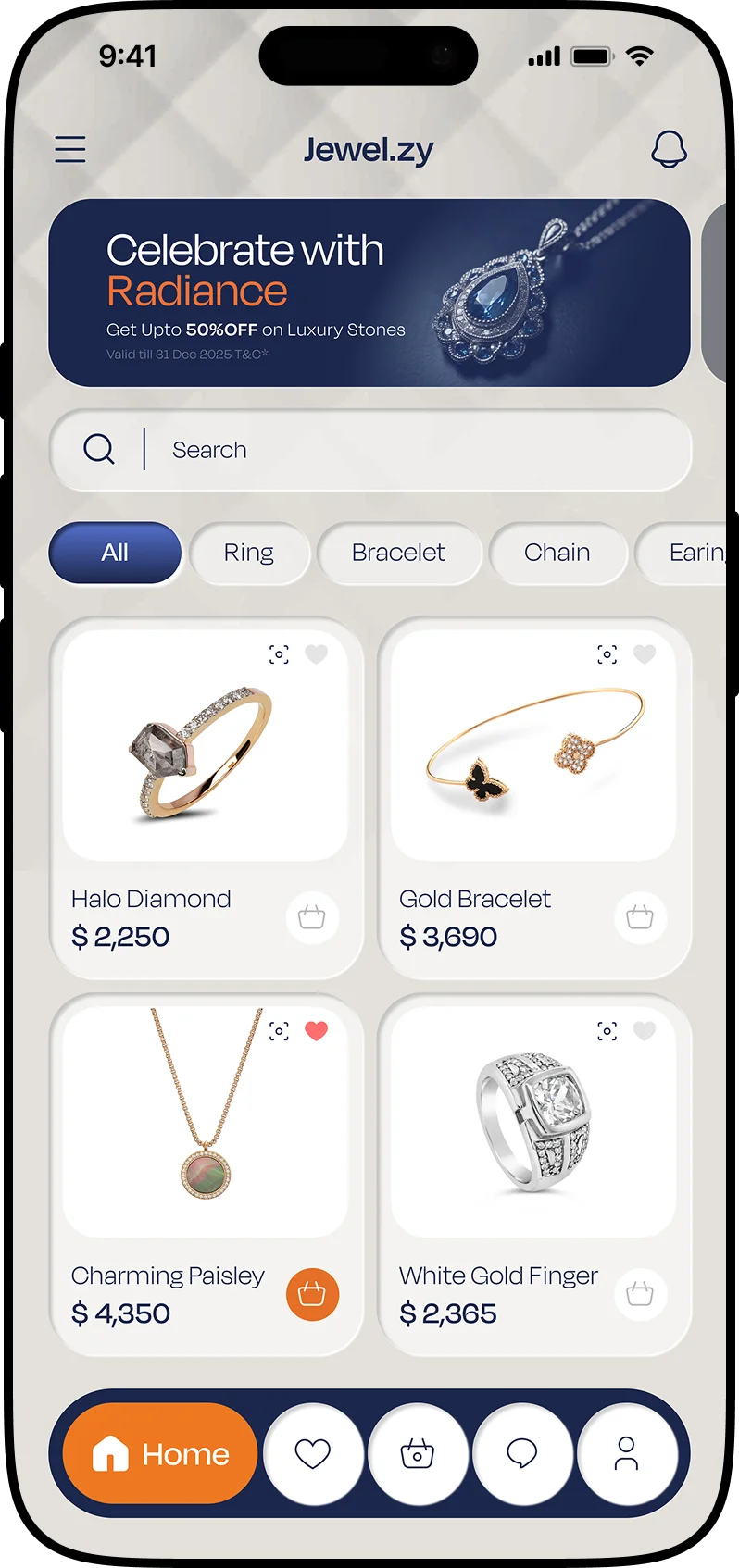 Jewellery App Development: AR Try-On & Luxury E-commerce