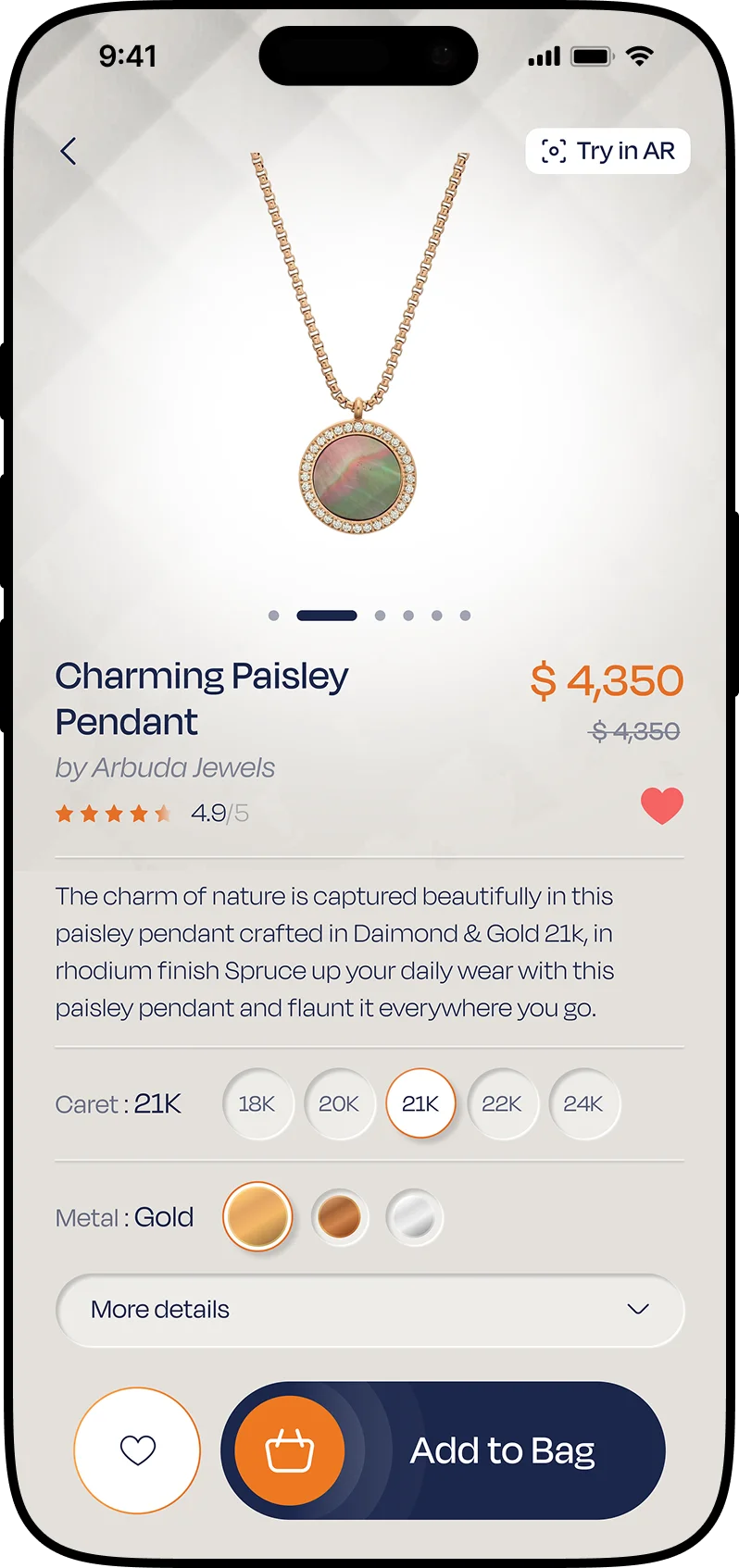 Jewellery App Development: AR Try-On & Luxury E-commerce