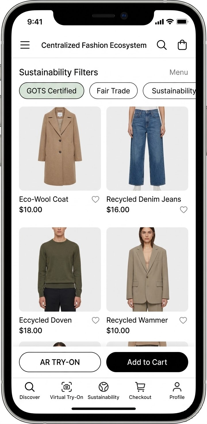 AI-Powered Fashion E-commerce App Development with AR Virtual Try-On